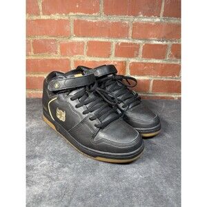 Vintage Y2k IPath Shoes Locust Model Black Leather Upper Skater Mens US 13